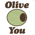 thumbnail image 3 of CafePress - Olive You Ash Grey T Shirt - Men's Classic Graphic T-Shirt, 3 of 4