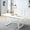 White, variant on YWEN Extendable Dining Table for 4-8 Person, Extendable from 55" to 71", Modern Rectangle Dining Table with MDF Tabletop and Metal Frame, Expanding Kitchen Table for Home, Office