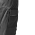 thumbnail image 4 of Cargo Pants for Men, Solid Color Pocket Elastic Waist Casual Fashion Trousers for Spring Summer, 4 of 6