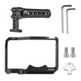 thumbnail image 4 of Andoer Camera Cage + Top Handle Kit Aluminum Alloy Camera Video Cage With Cold Shoe Mounts Numerous, 4 of 5