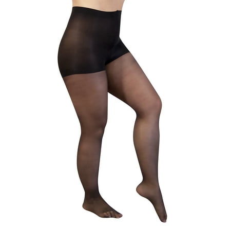 

Secret Treasures Shaping Sheer Hosiery 3-Pack Black Medium