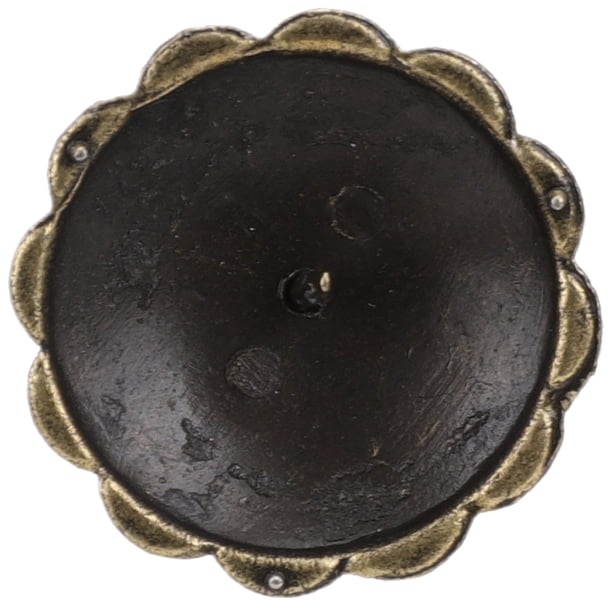 Clavo 30 Uds Tapicería Uñas Forma De Flor Retro Cian Bronce aleación De Zinc Muebles Accesorios De Hardware