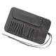 thumbnail image 5 of Bolsa organizadora de brochas de maquillaje, estuche de cosméticos, estuche de brocha de maquillaje plegable profesional negro para brochas de sombra, 5 of 9