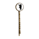 thumbnail image 1 of Broche de metal retro Performance Dancer Duet Dance Art Unbranded, 1 of 3