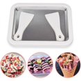 thumbnail image 2 of Máquina para hacer helados al instante, máquina para hacer helados, máquina portátil sencilla para hacer yogur helado de frutas, divertida para niños de la familia, blanca, 2 of 7