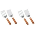 thumbnail image 3 of Hemoton 4 Pcs Stainless Steel Steak Spatula Slotted Spatula Frying Spatula Cooking Spatula Wooden Handle Spatula, 3 of 8