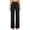 Black, variant on Yifymode Women High Waist Straight Leg Pants Casual Wide Leg Trousers with Pockets for Work,Light Blue 2XL