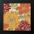 thumbnail image 2 of Pela Studio 20x20 Black Modern Framed Museum Art Print Titled - Modern Bouquet Spice Square, 2 of 5
