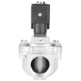 thumbnail image 1 of 2 Way Right Angle Solenoid Pulse Valve  with  Aluminum Alloy,Quick Open Close, for Pulse Bag Type Dust Wiper System, 1 of 8