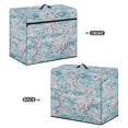thumbnail image 3 of HELLHERO Sewing Machine Dust Cover Cherry Wave Branch Washable Zipper Storage Pockets Idel Gifts for Family Mom, 3 of 8