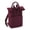 Burgundy, variant on BagBase Twin Handle Roll-Top Backpack