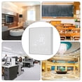 thumbnail image 2 of Programmable Smart Digital Thermostat Mirror Room Temperature Controller with LCD Backlight Touchscreen for Home School Office Hotel, 2 of 8