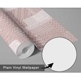 thumbnail image 6 of S4Sassy Patchwork Stitch Print Wallpaper - Asian Style Wall Covering, 25" x 60" Self-Adhesive Vinyl Wallpaper, Decorative Walls Wrap, Easy DIY Wall Covering For Bedroom, Living Spaces - Pink, 6 of 9