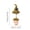 B, variant on erdimoy Halloween Moss Witch Hat Potted Tabletop Decor, 8.66 in Mini Artificial Moss Tree in Terracotta Pot