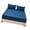Blue gray, variant on Hotel Quality Waterproofs Mattress Protectors Pad to Enhances Cleanliness