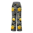 thumbnail image 5 of adviicd Women's Halloween Joggers | Baggy Cute Print Pajama Pants for Spooky Season (Dark Gray, L), 5 of 6