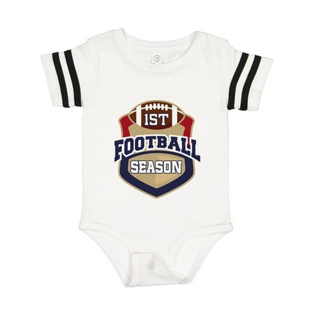 

Inktastic 1st Football Season Outfit Gift Baby Boy or Baby Girl Bodysuit
