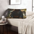 thumbnail image 6 of Lsque Forest Creek Cute Dog Pattern Pillow Case – Soft & Cozy Throw Pillow Cover, Hypoallergenic Cushion Case for Sleeping Women with Envelope Closure-16"x24", 6 of 6