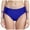 Blue, variant on Sopiago Women's Bikini Bottoms Mid Waist Swim Bottoms Full Coverage Bathing Suit Bottom Side Tied Swimsuit Bottoms for Women Blue,L