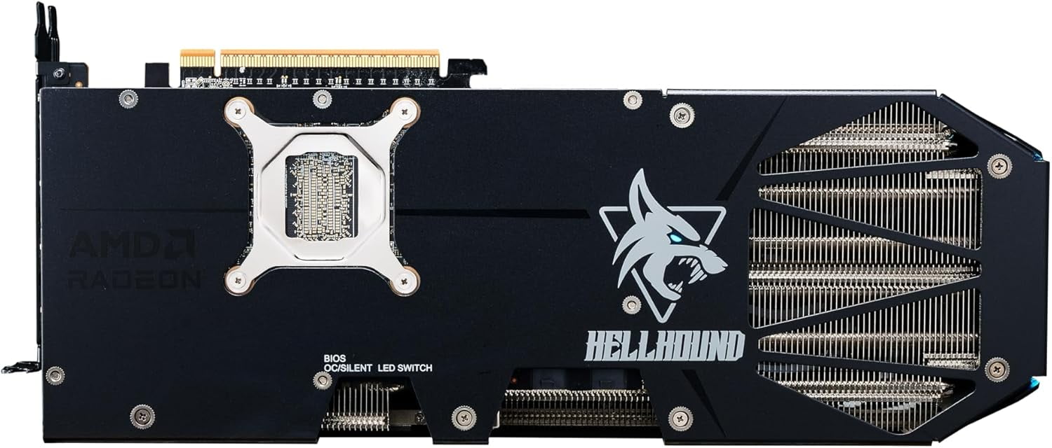 【Hellhound】RadeonRX9070XT PowerColor Hellhound Radeon RX 9070 16GB 256-Bit GDDR6 PCI