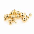 thumbnail image 4 of 600-6000pcs/lot 2mm Plastic Gold Color Spacer Beads Charm Loose Bead DIY Bracelets Necklace Beads for Jewelry Making Charms, 4 of 5