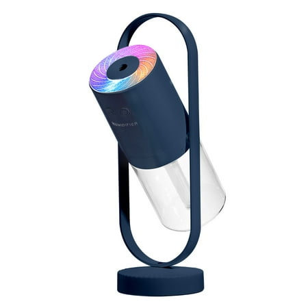 

Suzicca 200ml Rotary Humidifier Nano Fine Mist Silent Humidification Fresh Air Moist Skin Colorful Night Light
