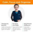 thumbnail image 2 of Fun and Function's Red Weighted Compression Vest - Helps with Mood & Attention, Sensory Over Responding, Sensory Seeking, Travel Issues - Medium, 2 of 8
