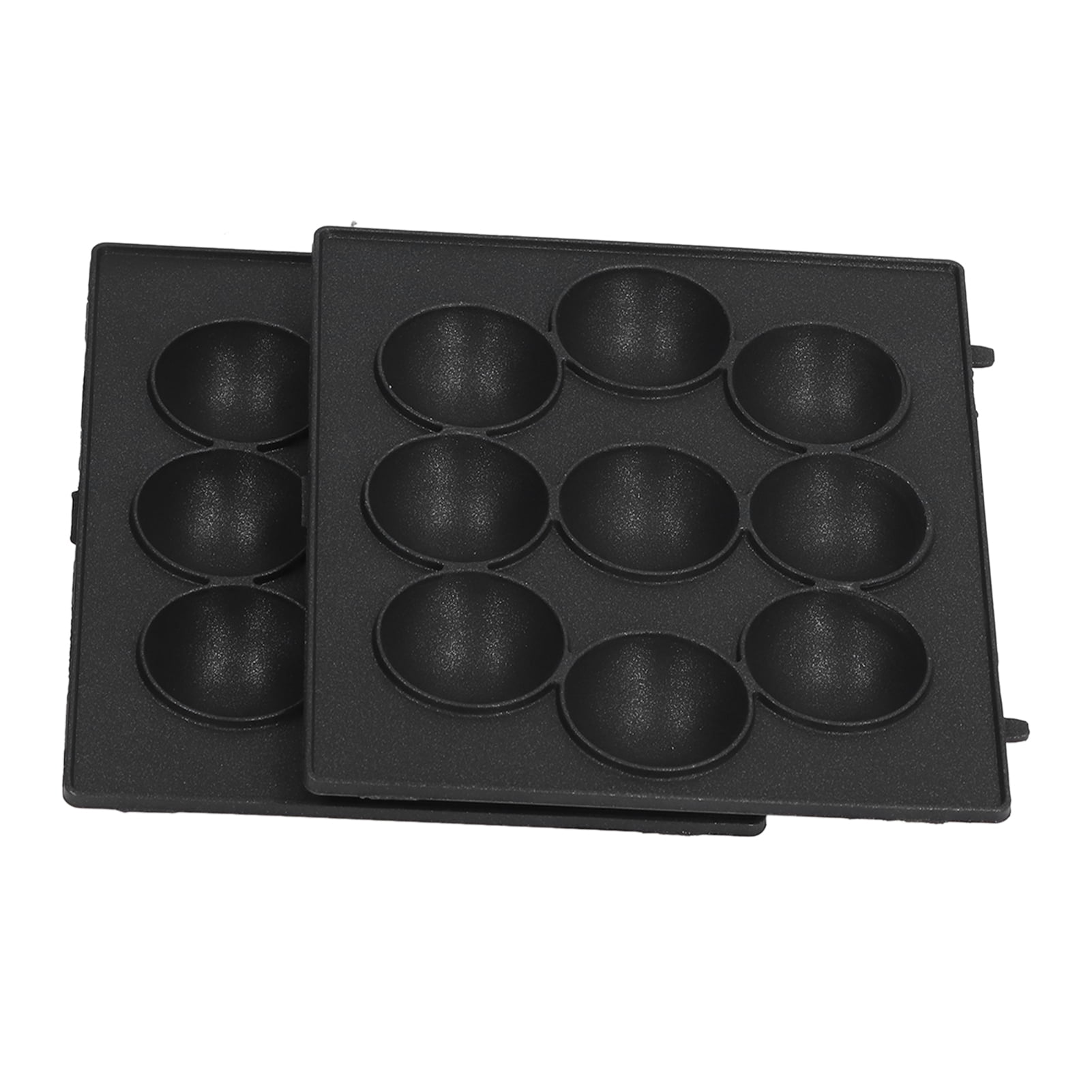 Fdit Baking Pan,Kitchen Bakeware,9 Hole Baking Pan Non Stick Meatballs
