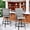 Light Gray, variant on Walsunny Patio Swivel Bar Stools Set of 2, Outdoor Bar Height Patio Stools & Bar Chairs with High Back and Armrest for Backyard, Lawn Garden, Balcony and Pool , Gray