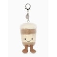 thumbnail image 1 of Jellycat Amuseable Coffee-To-Go Bag Charm Plush Keychain, 1 of 4