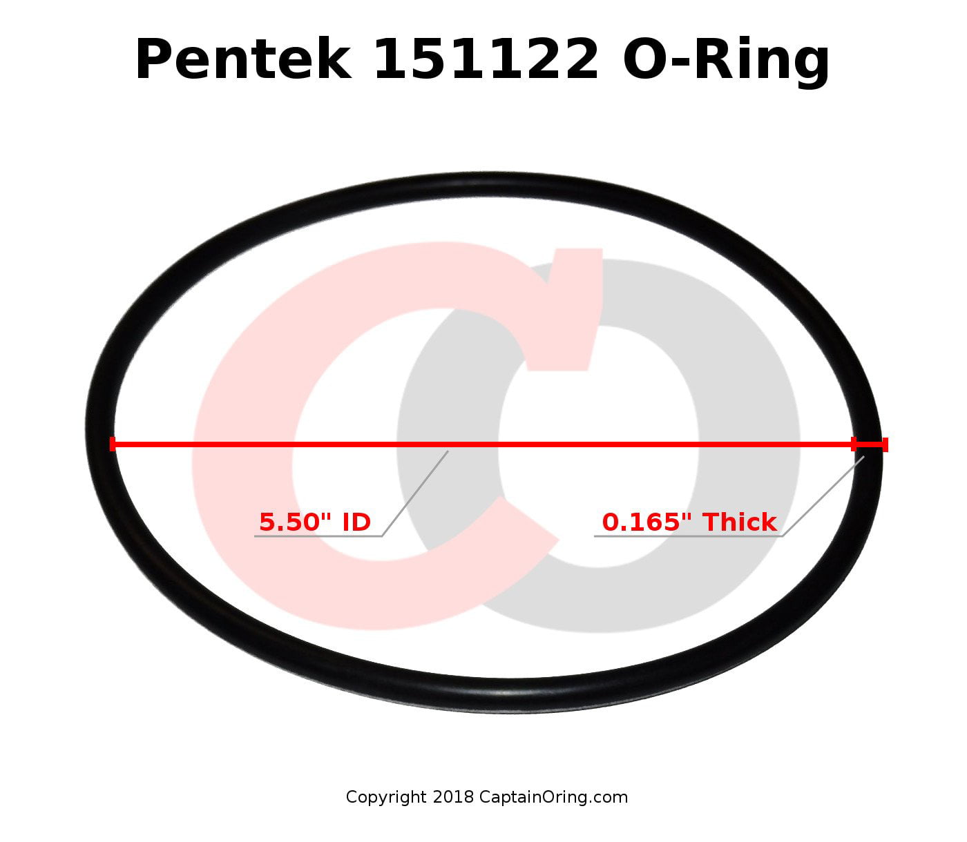 Pentek Big Blue 3 Pack 151122 O-Rings 