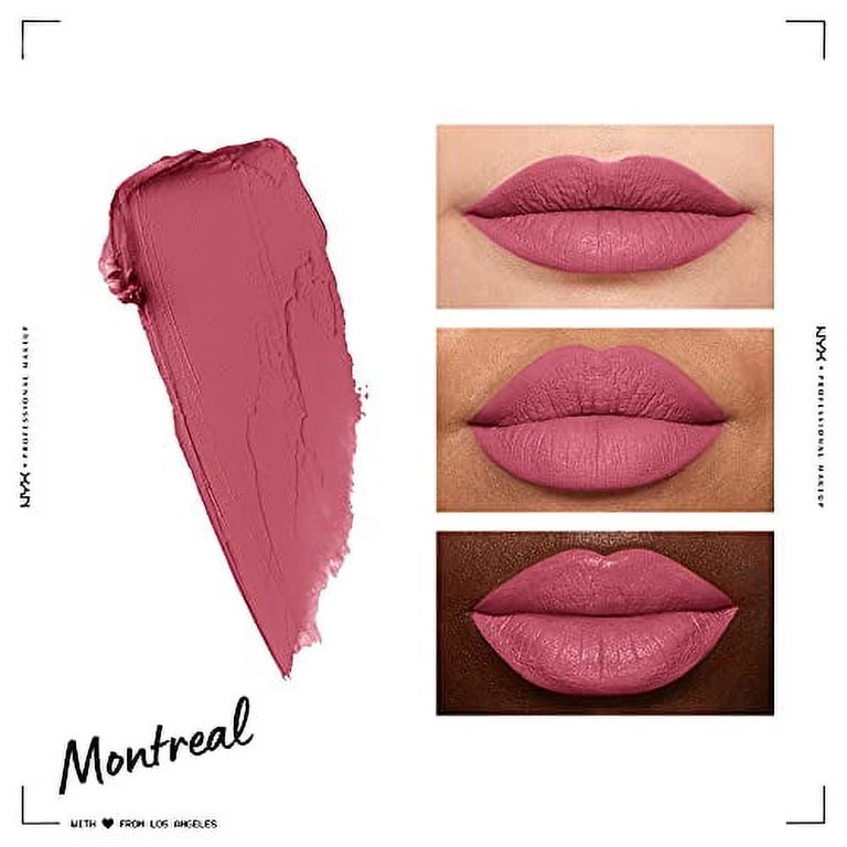 NYX Soft Matte Lip Cream - # 61 Montreal 8ml/0.27oz - Walmart.com