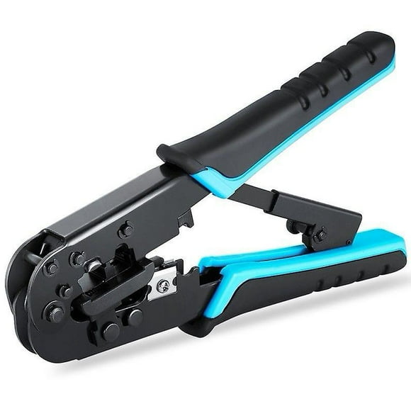 Gj668bl Professional Network Rj45 Crimping Tool Rj45 R11 Cat7 Cat6 Crimping Tool