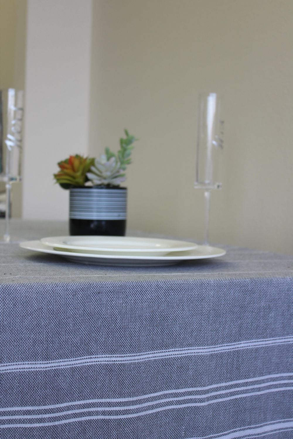 Fabstyles Fouta 100% Cotton Stripe Table Cloth