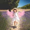 thumbnail image 6 of Halloween Decorations Feather Angel Costumes Nativity Wings And Elastic Angel Headbands For Adults Christmas Mardi Gras Party 31.5"X15.7" Utility, 6 of 6
