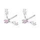 thumbnail image 1 of Pendientes de botón para mujer, pendientes de botón, pendientes de botón para mujer, pendientes de mujer, pendientes de Navidad, pendientes de tendencias de moda, pendientes de mujer, 1 of 3