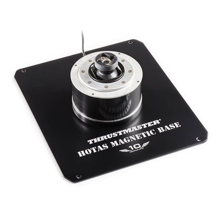 Thrustmaster HOTAS Magnetic Base, Hall-Effect Flight Stick Mount, Detachable Metal Plate - PC