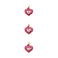 thumbnail image 2 of Destyer 1/2/3/5 Porte-Clés Exquis Pompon Clé Saint-Valentin Femmes Accessoires Multicolore Porte-Clés Sac Bricolage Décor Coeur Porte-Clés Rose Rouge 3PCS, 2 of 6