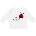 thumbnail image 3 of Inktastic Cute Red Ladybug Boys or Girls Long Sleeve Toddler T-Shirt, 3 of 5