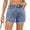Blue, variant on Shorts for Women Casual High Waisted Stretchy Denim Pants Summer Fasion Casual Hot Jorts with Pockets