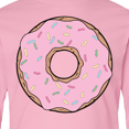 thumbnail image 4 of Inktastic Pink Donut with Sprinkles Long Sleeve Youth T-Shirt, 4 of 5