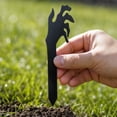 thumbnail image 5 of 5 Pcs Black Acrylic Skeleton Hand Yard Stakes, Halloween Creepy Ground Insert Decor for Garden Graveyard Outdoor Party Decoration, 5 of 6