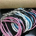 thumbnail image 6 of 25 Pieces Mixed Color DIY Knit Leather Cords Ropes For Charms Bracelets Jewelry Making, 6 of 6