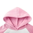 thumbnail image 6 of SEAOPEN Boys Gilrs Fashion Hoodies Kids Long Sleeve Hooded Sweatshirts Pink 11 Years, 6 of 8