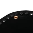 thumbnail image 4 of Bolsos de La Parte Inferior de de La Parte Inferior de La Talladora para Coser Los Accesorios de Fabricación Hechos a DIY Negro PU + Clavo Dorado Yinane Inserto de la parte inferior de la bolsa, 4 of 8