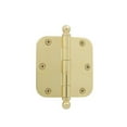 thumbnail image 2 of grandeur 3.5'' ball tip residential hinge with 5/8'' radius corners, 2 of 7