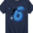 thumbnail image 3 of Marvel Black Panther - 6Th Birthday - Toddler And Youth Short Sleeve Tee, 3 of 5
