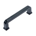 thumbnail image 2 of Utopia Alley 5pcs Bergen Pull Handle - Decorative Cabinet Drop Pull Handles- Vintage Cabinet Hardware with Hand Finished Matt Black - Metal Drawer Pull Handle, 3.75" Center to Center, 2 of 9