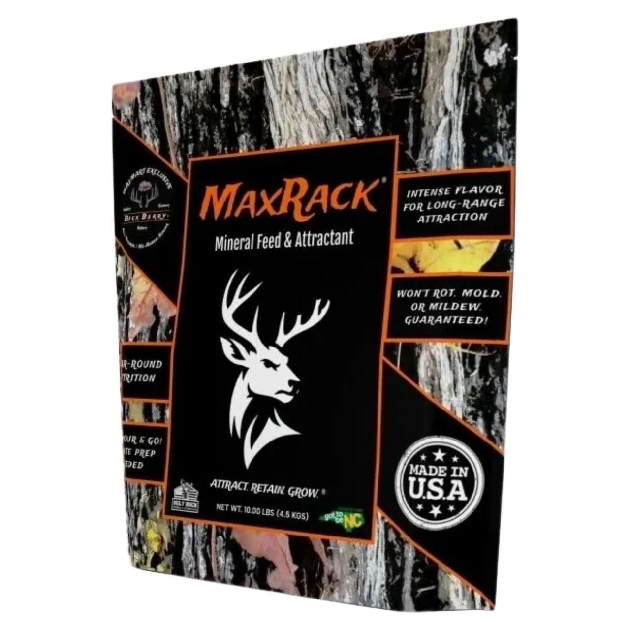 UGLYBUCK® MaxRack® Deer Mineral Deer Feed & Attractant, Buck Berry Flavor, 10 lb. Bag