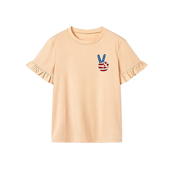 Camiseta Para Mujer De Verano Casual Con Cuello Redondo Para Uso Diario Camping Mochilero XL